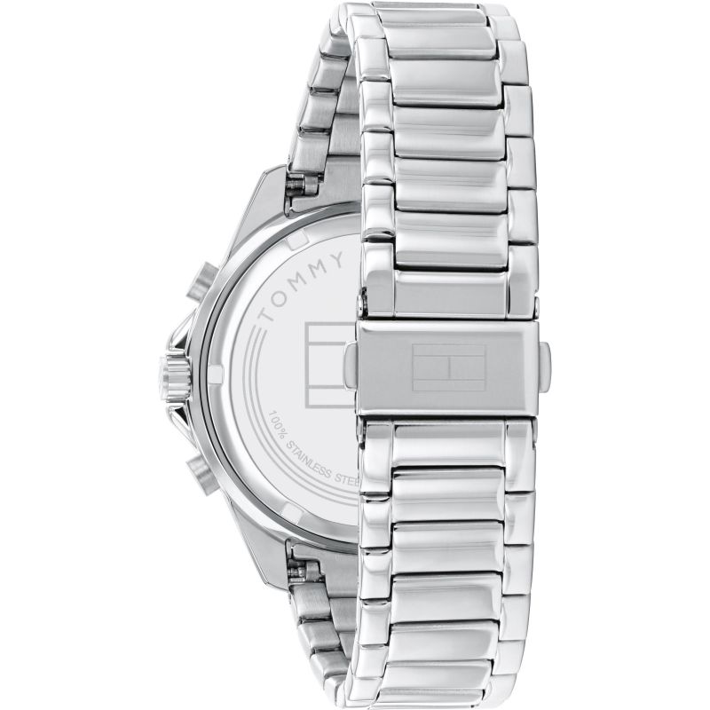 Tommy Hilfiger Aiden Chronograph Grey Dial Silver Steel Strap Watch For Men - 1791857 Buy Now By Tommy Hilfiger