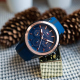 Tommy Hilfiger Aiden Chronograph Blue Dial Blue Silicone Strap Watch For Men - 1791860 Buy Now By Tommy Hilfiger