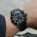 Tommy Hilfiger Jimmy Chronograph Grey Dial Grey Steel Strap Watch For Men - 1791951 Buy Now By Tommy Hilfiger