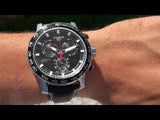 Tissot Supersport Chrono Black Dial Black Leather Strap Watch for Men - T125.617.16.051.00 Buy Now By Tissot