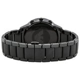 Emporio Armani Ceramica Chronograph Black Dial Black Steel Strap Watch For Men - AR1451 Buy Now By Emporio Armani