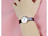 Calvin Klein Firm White Dial Brown Leather Strap Watch for Women - K3N236G6