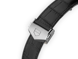 Tag Heuer Carrera Chronograph Black Dial Black Leather Strap Watch for Men - CBN2A5A.FC6481 Buy Now By Tag Heuer