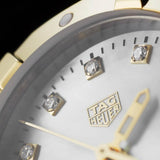 Tag Heuer Aquaracer Diamonds Mother of Pearl Dial Two Tone Steel Strap Watch for Men - WBD1422.BB0321 Buy Now By Tag Heuer