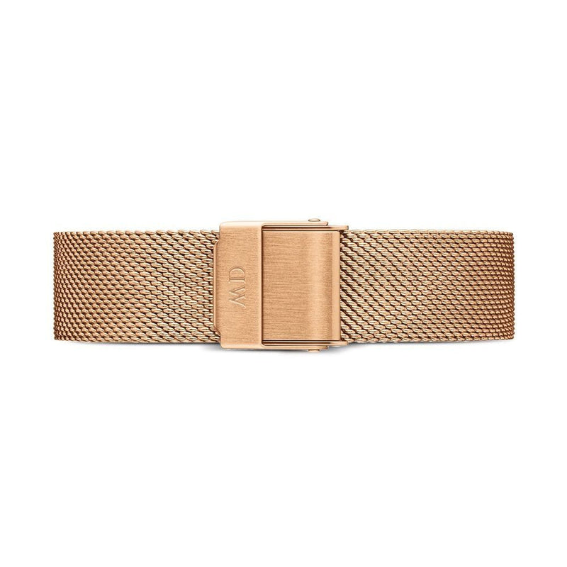 Daniel Wellington Petite Melrose Brown Dial Rose Gold Mesh Strap Watch For Women - DW00100477 Buy Now By Daniel Wellington