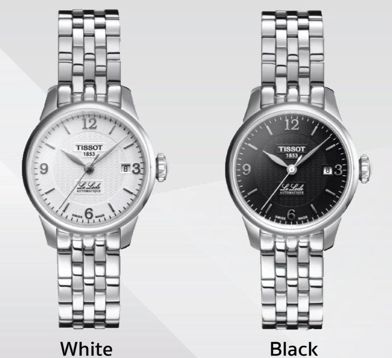 Tissot Le Locle Small Automatic Black Dial Silver Steel Strap Watch For Women - T41.1.183.54 Buy Now By Tissot