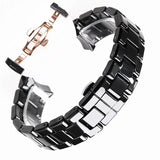 Emporio Armani Ceramica Quartz Black Dial Black Steel Strap Watch For Women - AR1402 Buy Now By Emporio Armani