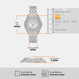Michael Kors Harlowe Three-Hand Quartz Silver Dial Silver Steel Strap Watch For Women - MK4708 Buy Now By Michael Kors