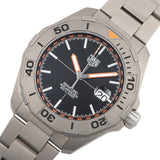 Tag Heuer Aquaracer Calibre 5 Bamford Limited Edition Black Dial Grey Steel Strap Watch for Men - WAY208C.FC6383 Buy Now By Tag Heuer
