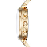 Michael Kors Sawyer White Dial Gold Steel Strap Watch for Women - MK6362 Buy Now By Michael Kors