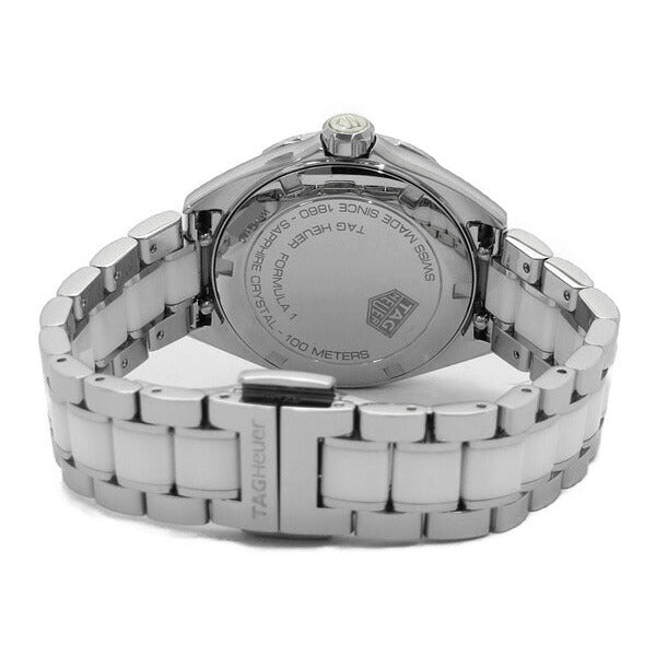Shop Tag Heuer Formula 1 Quartz White Dial Two Tone Steel Strap Watch for Women - WBJ141AC.BA0974 in USA