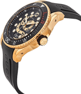 Shop Gucci Dive Quartz Black Dial Black Rubber Strap Watch For Men - YA136219 in USA