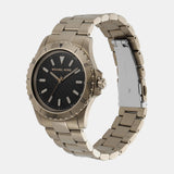 Michael Kors Everest Three Hand Quartz Black Dial Gold Steel Strap Watch For Men - MK9140 Buy Now By Michael Kors