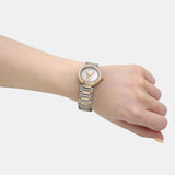 Versace Virtus Quartz White Dial Two Tone Steel Strap Watch For Women - VET300721 Buy Now By Versace