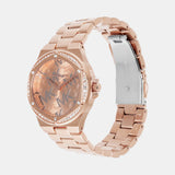 Michael Kors Lennox Quartz Rose Gold Dial Rose Gold Steel Strap Watch For Women - MK7405 Buy Now By Michael Kors