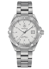 Tag Heuer Aquaracer Automatic White Dial Silver Steel Strap Watch for Men - WAY2111.BA0928 Buy Now By Tag Heuer