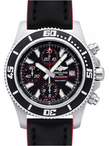 Shop Breitling Superocean Chronograph II Black Dial 44mm Automatic Mens Watch - A1334102/BA81 in USA