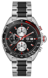 Tag Heuer Formula 1 Calibre 16 Max Verstappen Limited Edition Black Dial Two Tone Steel Strap Watch for Men - CAZ2018.BA0970 Buy Now By Tag Heuer