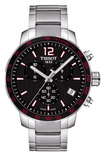 Shop Tissot Quickster Chronograph Quartz Watch For Men - T095.417.11.057.00 in USA