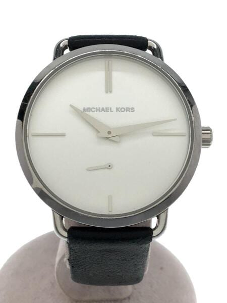 Michael Kors Portia Quartz White Dial Black Leather Strap Watch For Women - MK2658 Buy Now By Michael Kors
