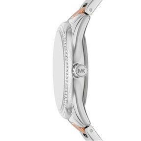 Michael Kors Janelle Silver Dial Two Tone Steel Strap Watch For Women - MK7383 Buy Now By Michael Kors