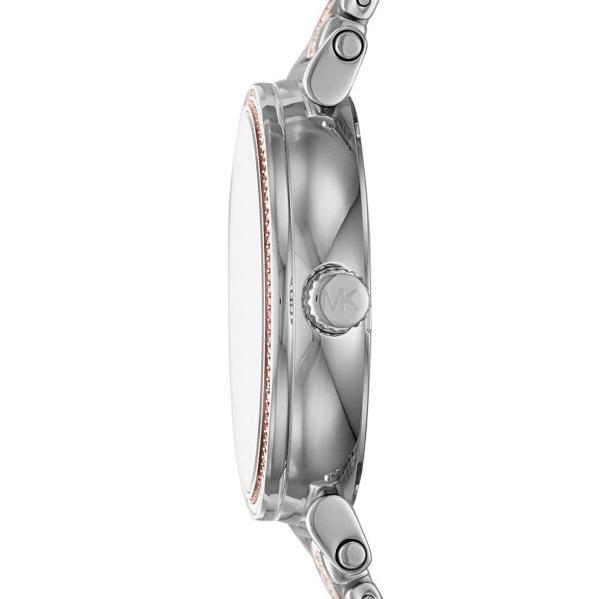 Michael Kors Sofie Crystals Glitz Rose Gold Dial Two Tone Steel Strap Watch For Women - MK4446 Buy Now By Michael Kors