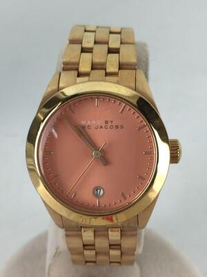 Marc Jacobs Peeker Pink Dial Rose Gold Stainless Steel Strap Watch for Women - MBM3377 Buy Now By Marc Jacobs