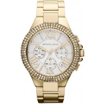 Shop Michael Kors Camille Gold Dial Gold Steel Strap Watch for Women - MK5902 in USA