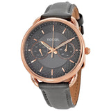 Fossil Tailor Grey Dial Grey Leather Strap Watch for Women - ES3913 Buy Now By Fossil