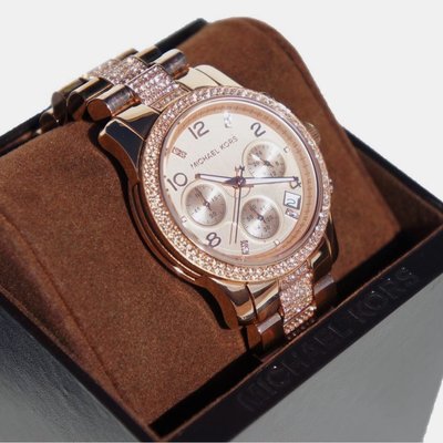 Michael Kors Runway Gold Dial Gold Steel Strap Watch for Women - MK5827 Buy Now By Michael Kors