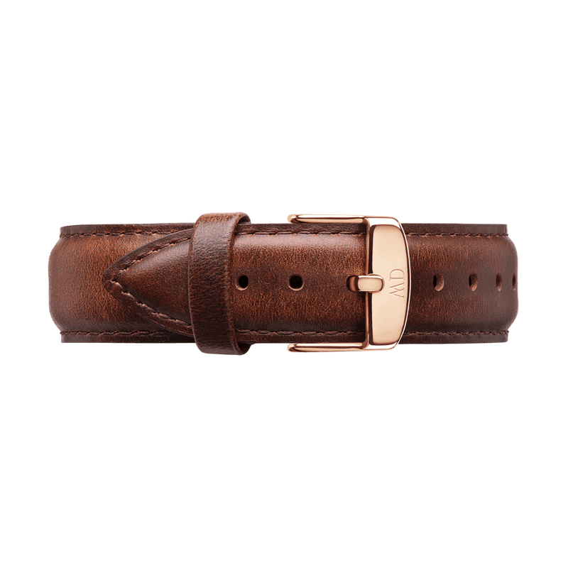 Daniel Wellington Dapper St Mawes White Dial Brown Leather Strap Watch For Men - DW00100083 Buy Now By Daniel Wellington