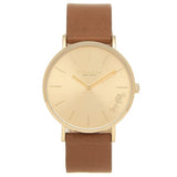 Coach Perry Analog Gold Dial Brown Leather Strap Watch for Women - 14503331-C Buy Now By Coach