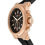 Michael Kors Dylan Black Dial Black Rubber Strap Watch for Men - MK8184 Buy Now By Michael Kors
