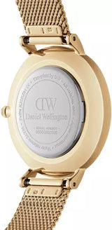 Daniel Wellington Classic Petite Black Dial Gold Mesh Bracelet Watch For Women - DW00100347 Buy Now By Daniel Wellington