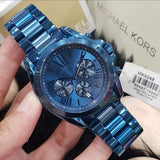 Michael Kors Bradshaw Blue Dial Blue Steel Strap Watch for Men - MK6248 Buy Now By Michael Kors