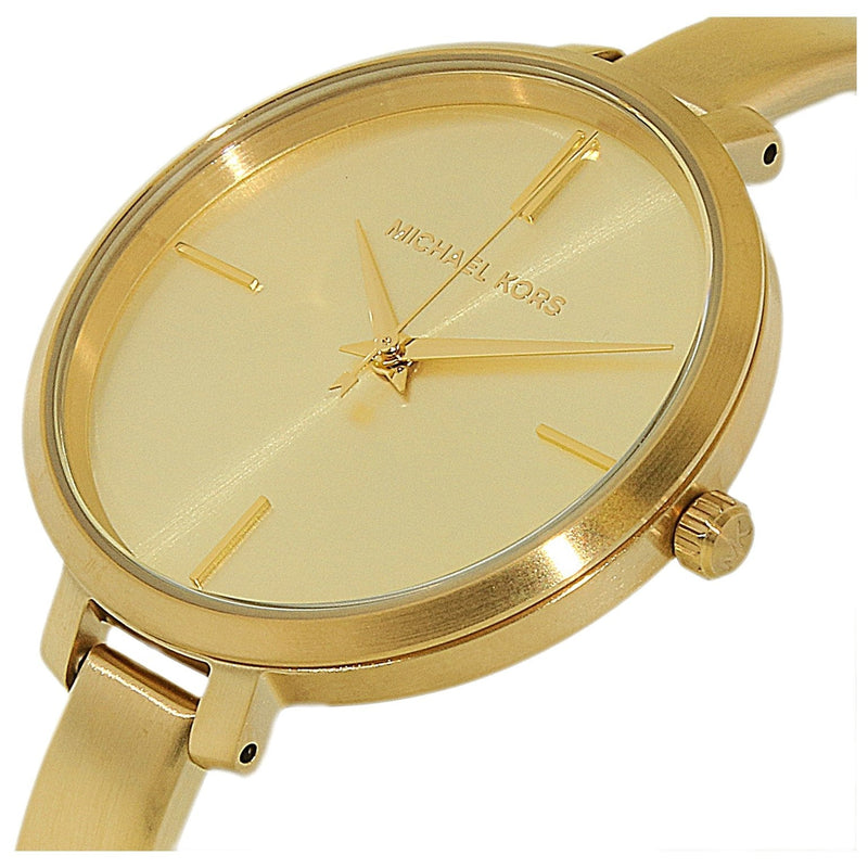 Michael Kors Jaryn Analog Quartz Gold Dial Gold Steel Strap Watch For Women - MK3546 Buy Now By Michael Kors