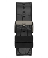 Guess Edge Chronograph Black Dial Black Leather Strap Watch For Men - GW0492G1 Buy Now By Guess
