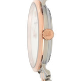 Emporio Armani Modern Slim Analog Mother of Pearl Dial Two Tone Steel Strap Watch For Women - AR11157 Buy Now By Emporio Armani