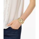 Michael Kors Whitney Chronograph Gold Dial Gold Steel Strap Watch For Women - MK6729 Buy Now By Michael Kors