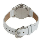 Shop Marc Jacobs Blade White Dial White Leather Strap Watch for Women - MBM1097 in USA