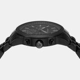 Michael Kors Hutton Chronograph Black Dial Black Steel Strap Watch For Men - MK9089 Buy Now By Michael Kors