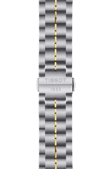 Tissot Luxury Powermatic 80 Gold Dial Silver Steel Strap Watch For Men - T086.407.22.261.00 Buy Now By Tissot