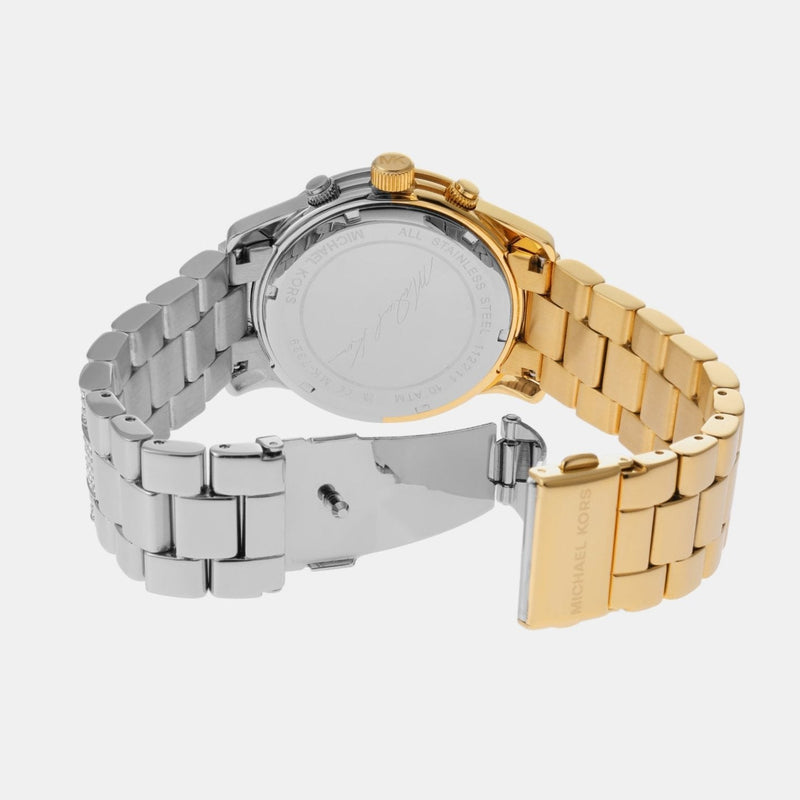 Michael Kors Runway Chronograph Gold Dial Two Tone Steel Strap Watch For Women - MK7329 Buy Now By Michael Kors