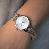 Hugo Boss Signature Silver Dial Two Tone Steel Strap Watch for Women - 1502567 Buy Now By Hugo Boss