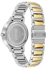 Hugo Boss Signature Silver Dial Two Tone Steel Strap Watch for Women - 1502568 Buy Now By Hugo Boss