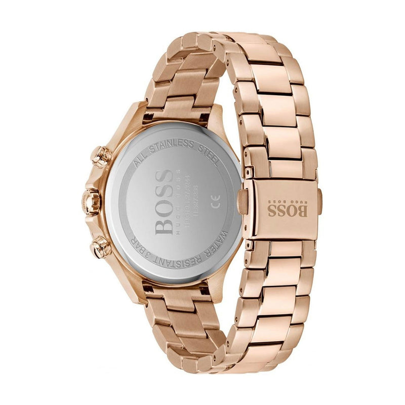 Hugo Boss Hera Blue Dial Gold Steel Strap Watch for Women - 1502566 Buy Now By Hugo Boss