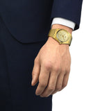 Tissot PRX Champagne Yellow Gold Dial Gold Steel Strap Watch for Men - T137.410.33.021.00 Buy Now By Tissot