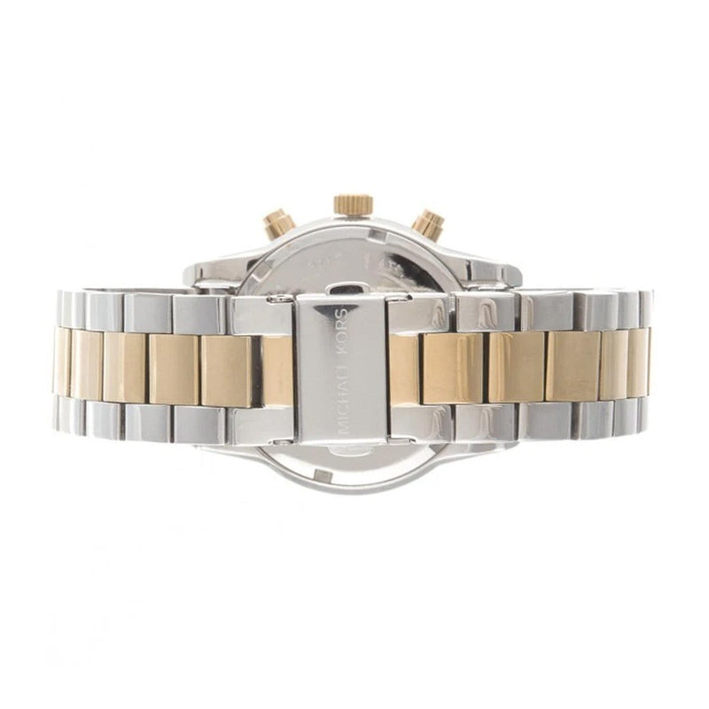 Michael Kors Ritz White Dial Two Tone Steel Strap Watch for Women - MK6474 Buy Now By Michael Kors