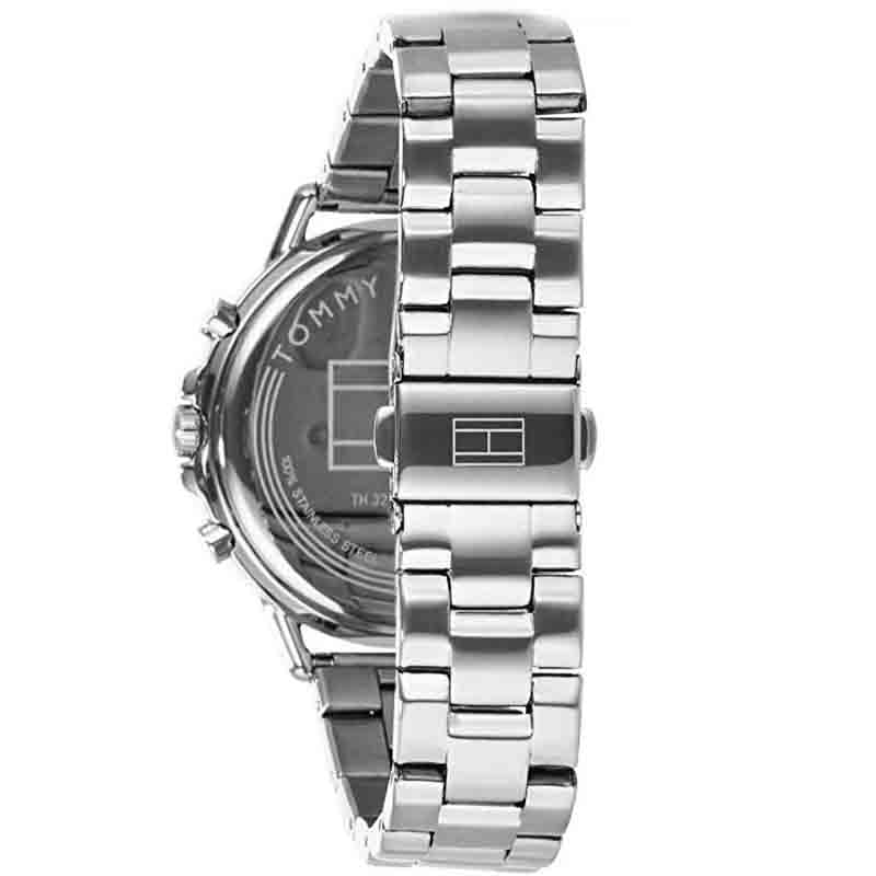 Shop Tommy Hilfiger Carly White Dial Silver Stainless Steel Strap Watch for Women - 1781787 in USA