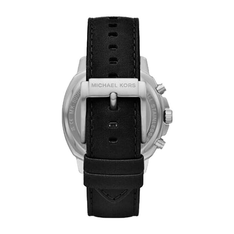 Michael Kors Sullivan Chronograph Black Dial Black Leather Strap Watch For Men - MK8997 Buy Now By Michael Kors
